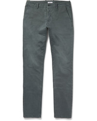 Tomas Maier Slim Fit Washed Stretch Cotton Chinos