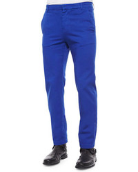 Band Of Outsiders Solid Chino Pants Cobalt