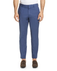 Ermenegildo Zegna Solid Stretch Cotton Trousers