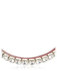 Giuseppe Zanotti Design Crystal Choker Necklace