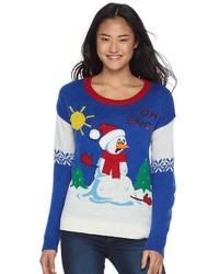It's Our Time Juniors Light Up Christmas Sweater