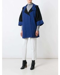 Gianluca Capannolo Two Tone Hooded Coat