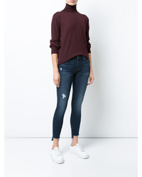 7 For All Mankind Ankle Skinny Jeans