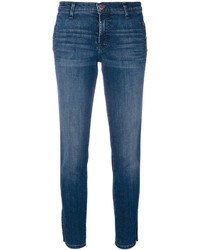 J Brand Button Detail Skinny Jeans