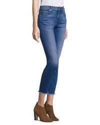 7 For All Mankind Raw Edge Ankle Skinny Jeans
