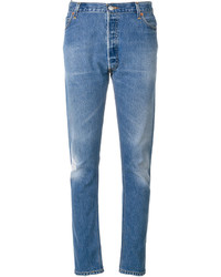 RE/DONE Straight Leg Skinny Jeans