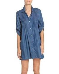 Tommy Bahama Chambray Cover Up Tunic