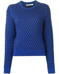 Alexander Wang T By Contrasting Cable Knit
