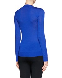 Nobrand Asymmetric Wool Silk Sweater