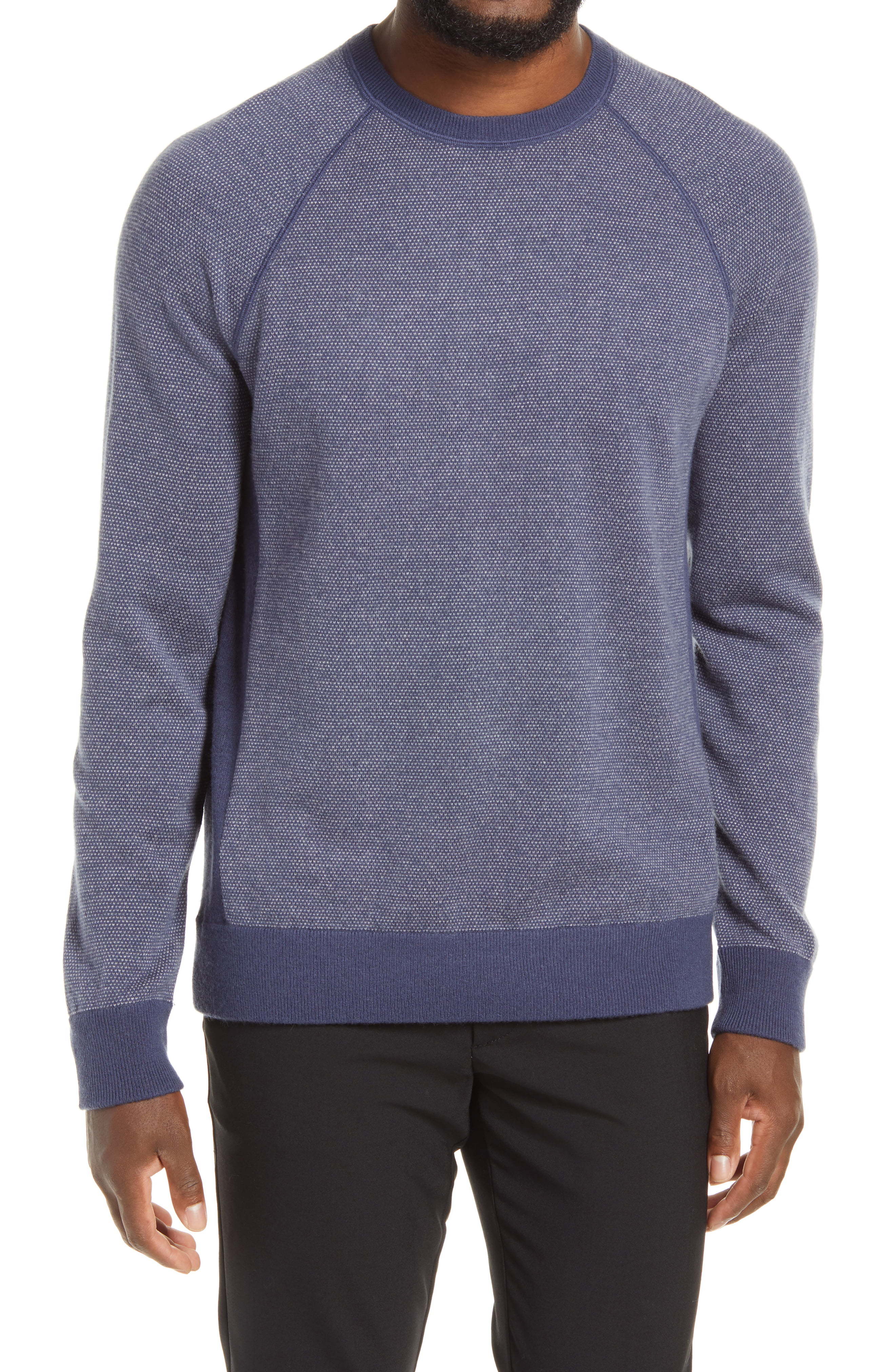 Vince Birds Eye Stitch Wool Cashmere Sweater, $275 | Nordstrom | Lookastic