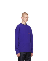 Loewe Blue Anagram Sweater