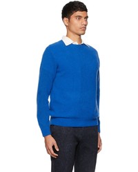Beams Plus Blue Cashmere Silk 7g Sweater