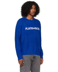 PLACES+FACES Blue Heavy Sweater