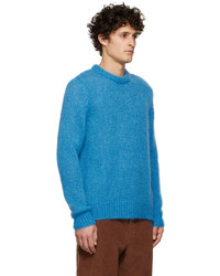 Cmmn Swdn Blue Sigge Mohair Sweater