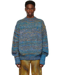 Ader Error Blue Tripol Sweater