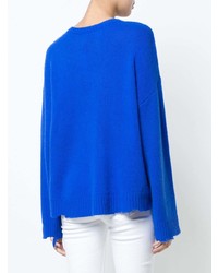 RtA Cashmere Distressed Detail Sweater