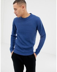 D-struct Chunky Waffle Knit Jumper