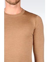Emporio Armani Sweater In Virgin Wool