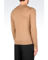 Emporio Armani Sweater In Virgin Wool