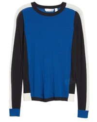 BOSS Ferda Colorblock Wool Sweater