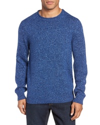 Nordstrom Men's Shop Marled Cotton Cashmere Roll Neck Sweater