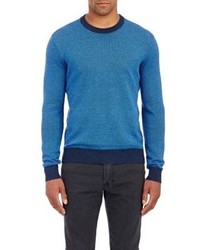 Michael Kors Michl Kors Birdseye Sweater Blue