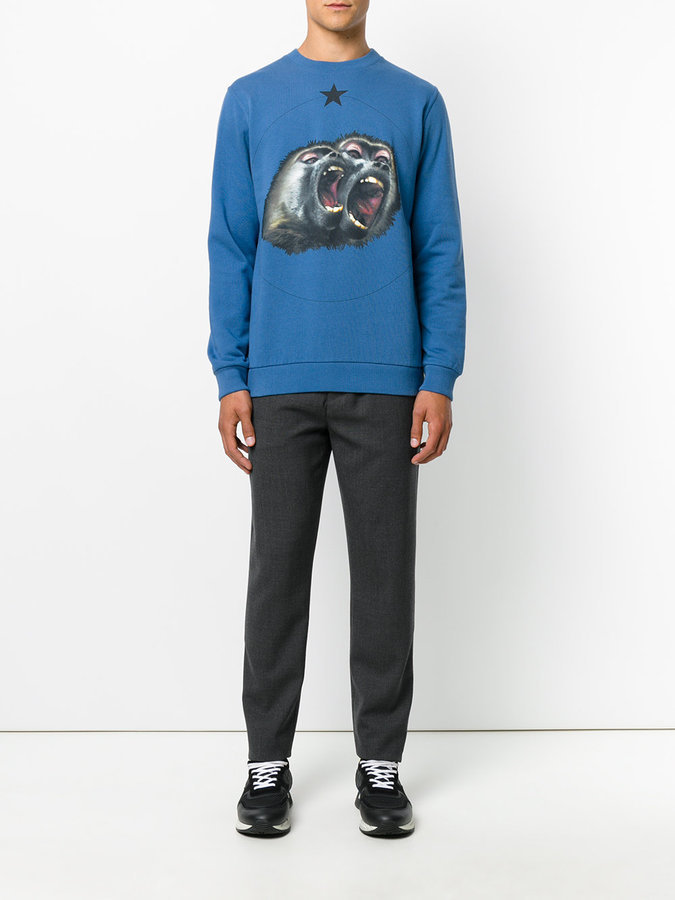 Givenchy monkey best sale brothers sweater