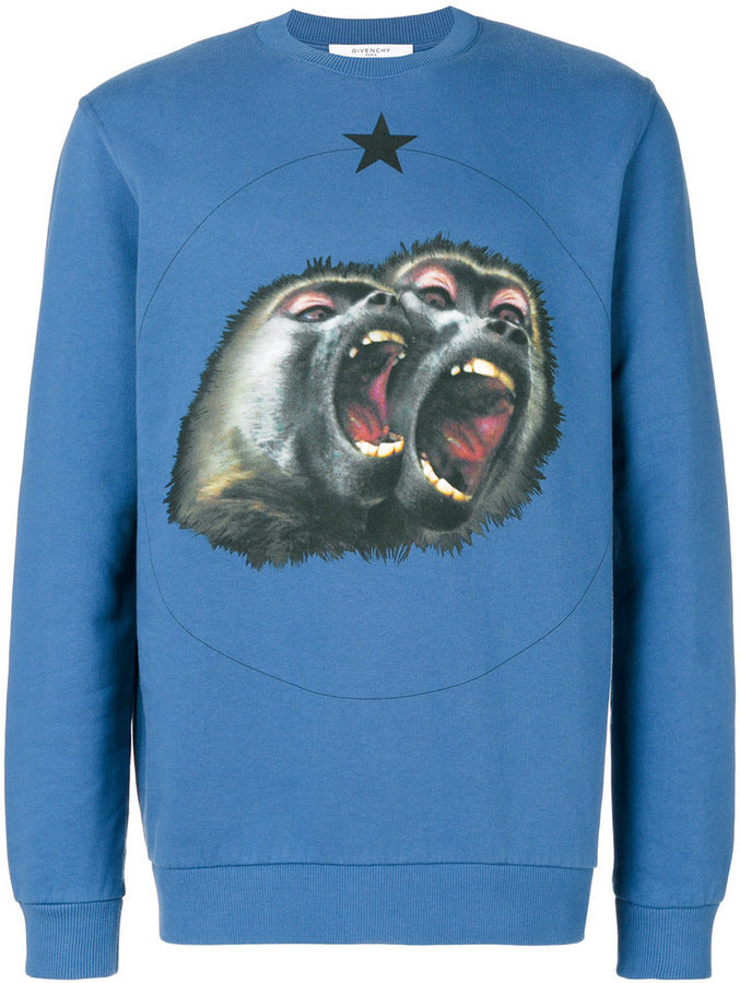 Givenchy Monkey Brothers Sweatshirt 
