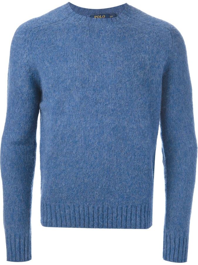 Polo Ralph Lauren Crew Neck Sweater, $161 | farfetch.com | Lookastic