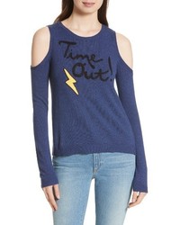 Alice + Olivia Wade Time Out Cold Shoulder Sweater