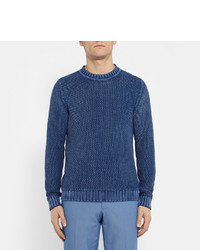 Tod's Waffle Knit Cotton Sweater