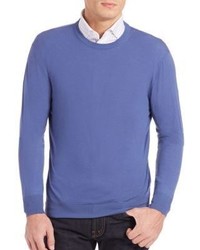 Luciano Barbera Woolen Round Neck Sweater