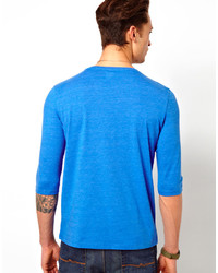 Asos 34 Sleeve T Shirt With Crew Neck