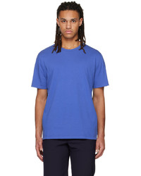 Vince Blue Gart Dye T Shirt