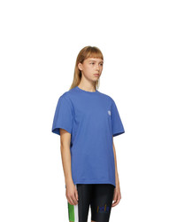 Martine Rose Blue Graphic T Shirt