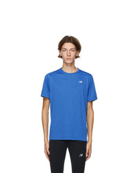 New Balance Blue Impact Run T Shirt