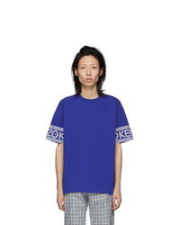 Kenzo Blue Logo T Shirt