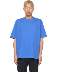 Solid Homme Blue Logo T Shirt