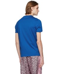 Versace Blue Medusa T Shirt