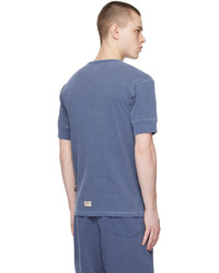 Nigel Cabourn Blue Military T Shirt