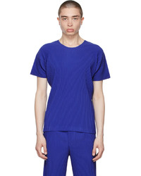 Homme Plissé Issey Miyake Blue Monthly Color April T Shirt