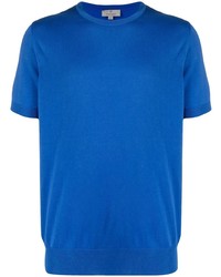 Canali Crew Neck Fitted T Shirt