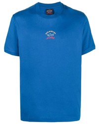 Paul & Shark Embroidered Logo Cotton T Shirt