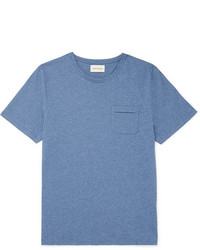 Oliver Spencer Envelope Mlange Cotton Jersey T Shirt