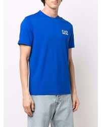 Ea7 Emporio Armani Logo Crew Neck T Shirt