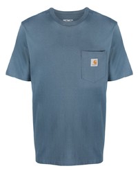 Carhartt WIP Logo Patch Cotton T Shirt