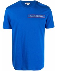 Alexander McQueen Logo Patch T Shirt