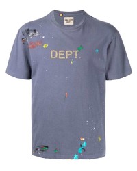 GALLERY DEPT. Paint Splatter Distressed Cotton T Shirt