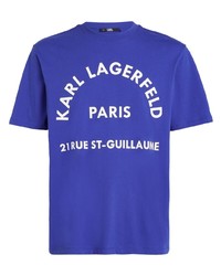 Karl Lagerfeld Rue St Guillaume Organic Cotton T Shirt