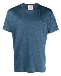 MC2 Saint Barth Short Sleeve Linen T Shirt